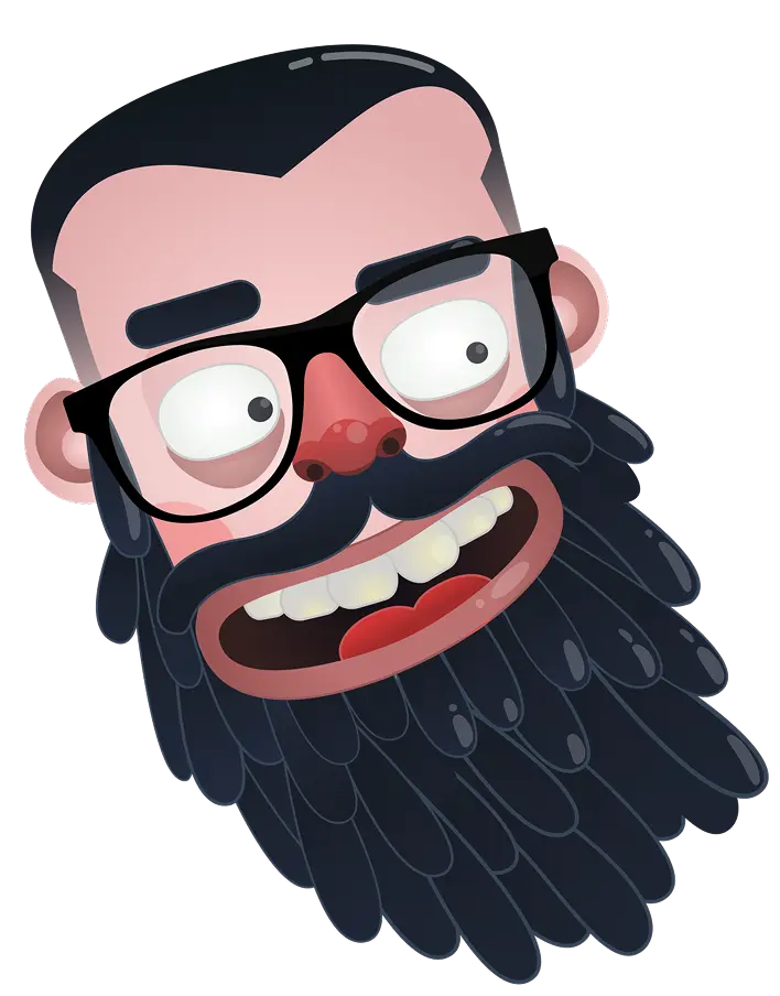 Illustration avatar of André